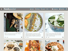 Tablet Screenshot of foodgawker.com